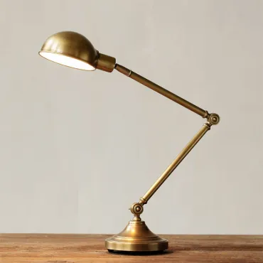 Настольная лампа Brass Vintage Loft Table Lamp Настольная лампа Brass Vintage Loft Table Lamp