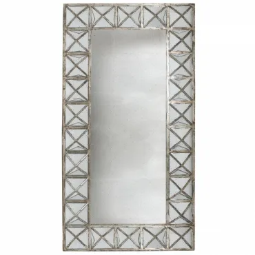 Зеркало настенное состаренное Patina Mirror Wood Зеркало настенное состаренное Patina Mirror Wood