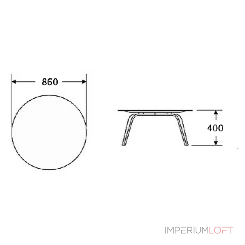 Столик Plywood от ImperiumLoft Столик Plywood от ImperiumLoft