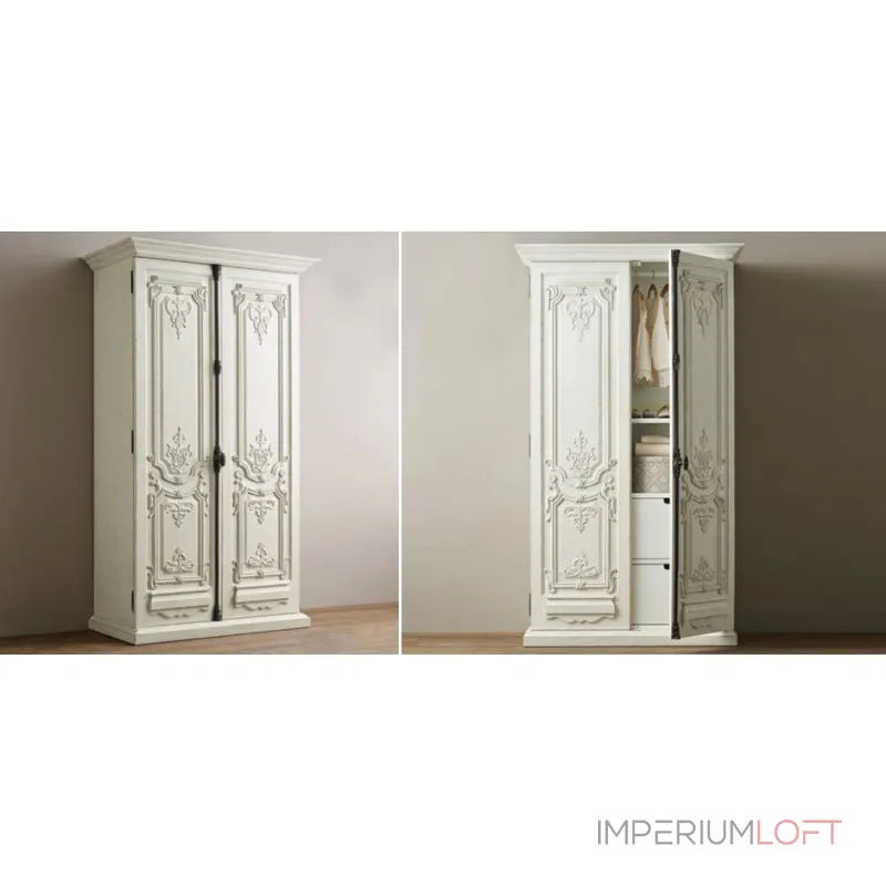 Шкаф French Distressed White от ImperiumLoft Шкаф French Distressed White от ImperiumLoft