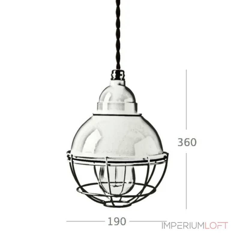 Подвесной светильник Garage Retro Color Light от ImperiumLoft
