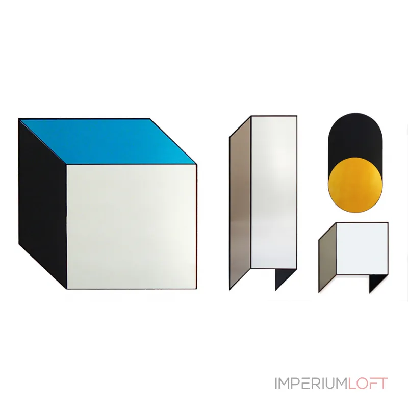 Зеркало Куб Bower Cube Shape Mirror от ImperiumLoft