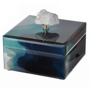 Шкатулка Azure горный хрусталь S