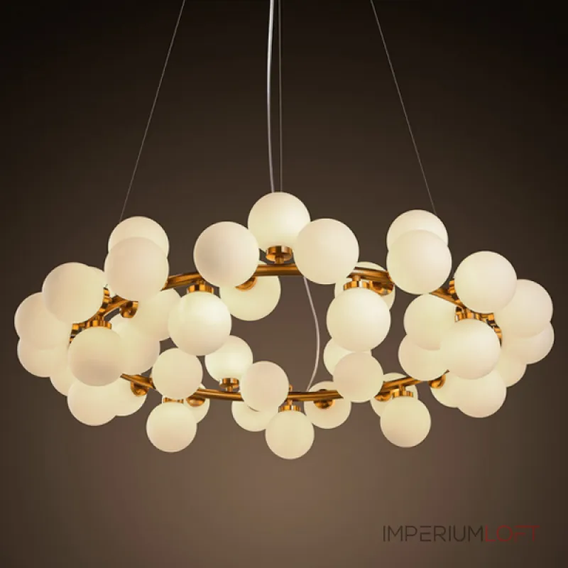 Подвесная люстра Milk Bubble Round Chandelier Подвесная люстра Milk Bubble Round Chandelier