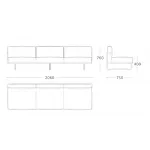 Диван Le Corbusier LC5 от ImperiumLoft