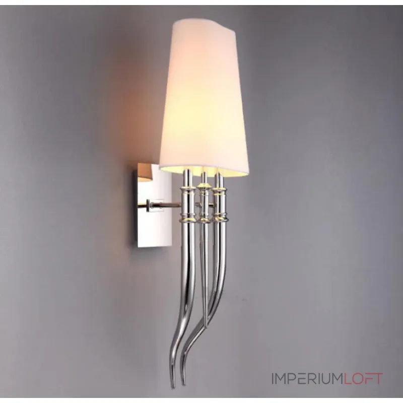 Настенный светильник Crystal Light Brunilde Ipe Cavalli H92 Silver/Black от ImperiumLoft