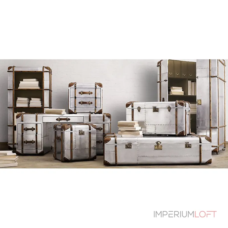 Стол RH Richards metal trunk Desks от ImperiumLoft