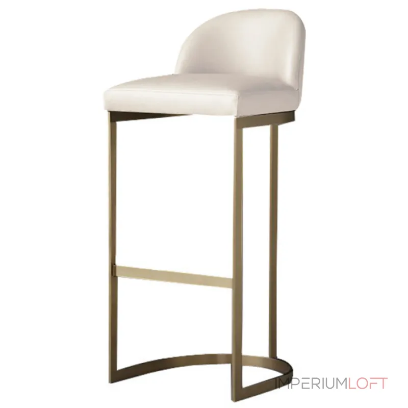 Барный стул Barrel Back Counter Stool Milk от ImperiumLoft Барный стул Barrel Back Counter Stool Milk от ImperiumLoft
