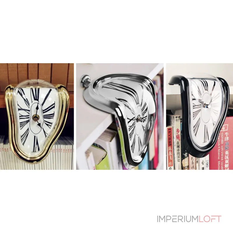Часы Salvador Dali Soft Clock Gold от ImperiumLoft