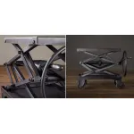 Industrial Scissor Lift Table Iron Restoration Hardware от ImperiumLoft