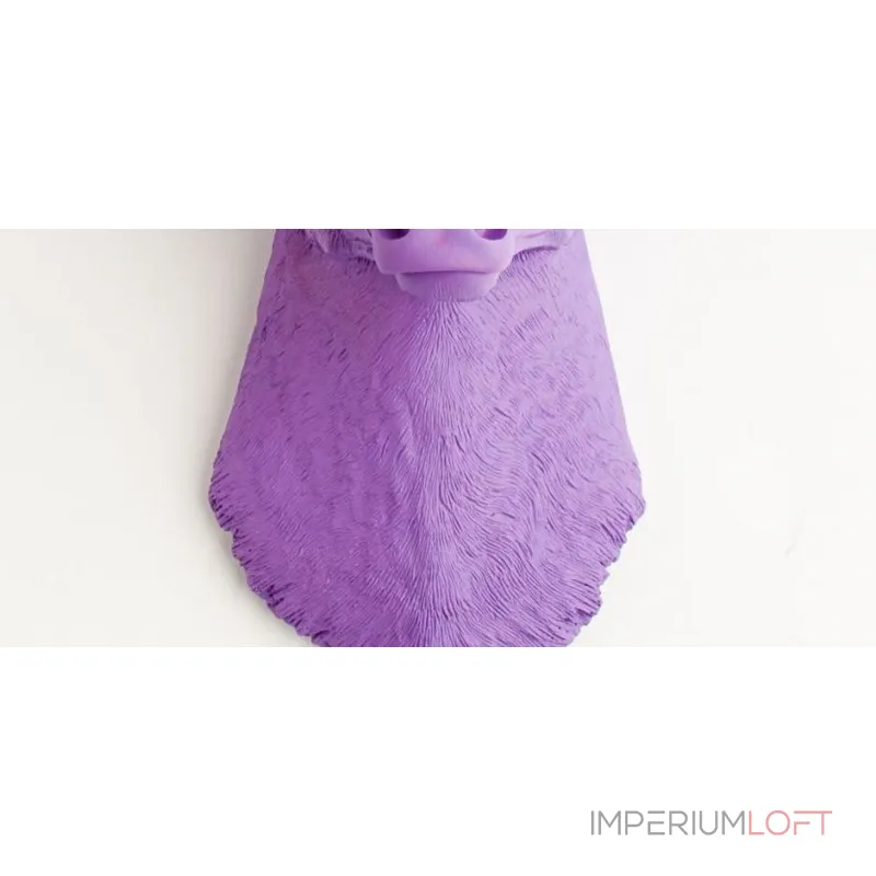 Голова оленя - Фиолетовая / серебряные рога от ImperiumLoft