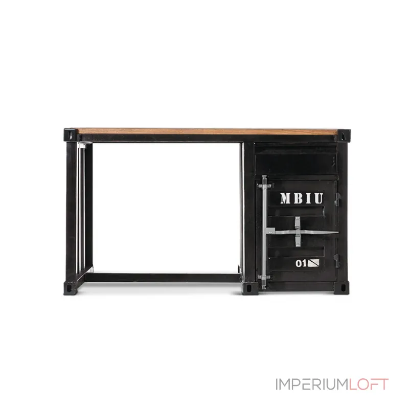 Письменный стол Metal & Oak Sea Container Desk от ImperiumLoft