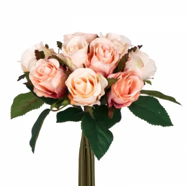 Декоративный искусственный цветок Bouquet Of Pink Roses Декоративный искусственный цветок Bouquet Of Pink Roses