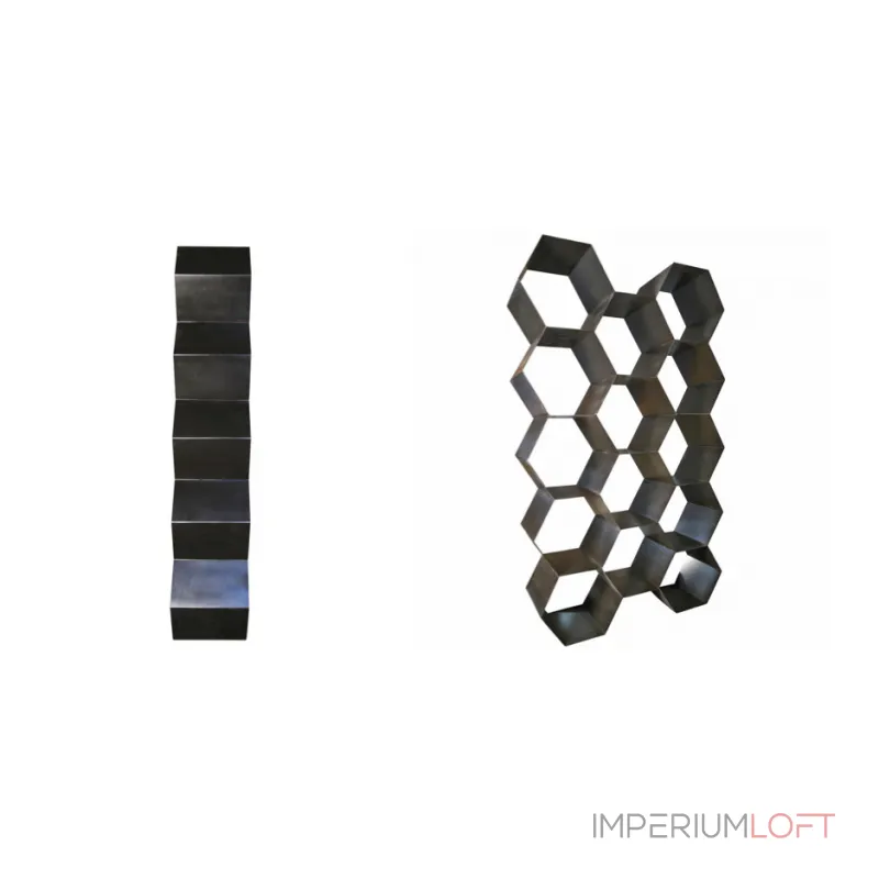 Стеллаж Industrial Loft Metal Honeycomb от ImperiumLoft Стеллаж Industrial Loft Metal Honeycomb от ImperiumLoft