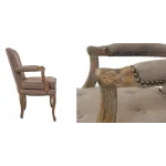 Стул French chairs Provence Corsica Grey ArmChair от ImperiumLoft