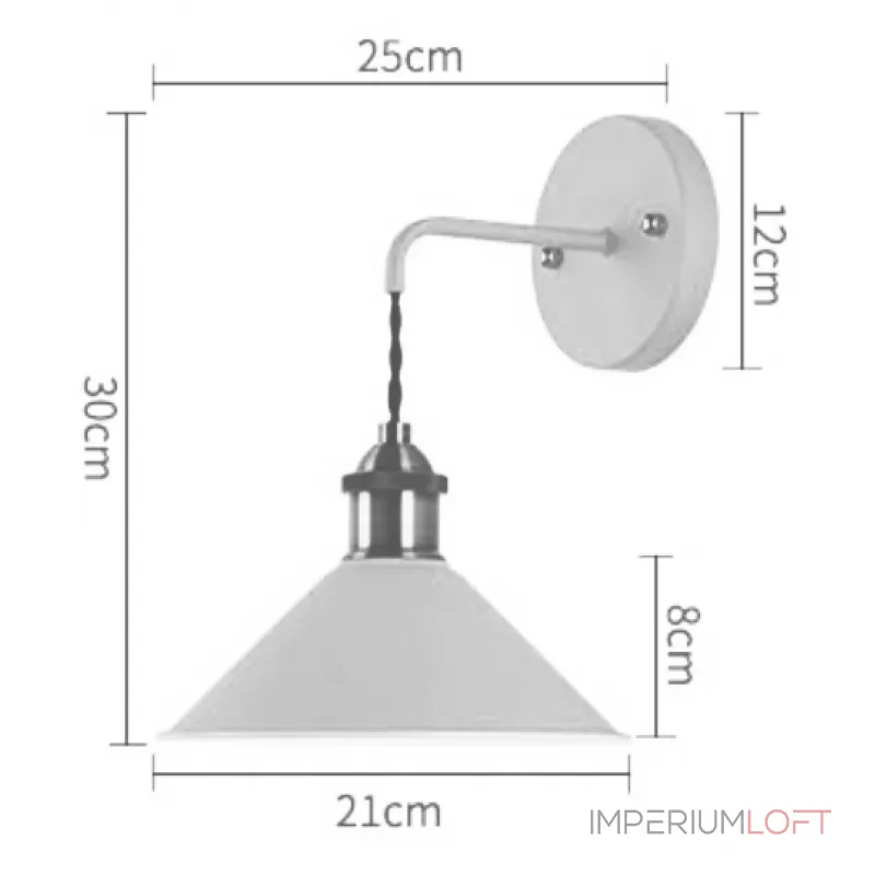 Бра 20th c.Factory filament Yellow от ImperiumLoft Бра 20th c.Factory filament Yellow от ImperiumLoft