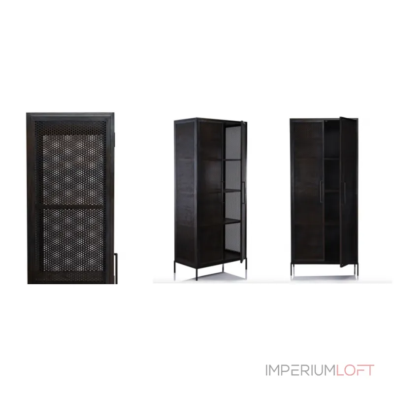 Шкаф Industrial Loft Dark Metal Tali Cabinet от ImperiumLoft Шкаф Industrial Loft Dark Metal Tali Cabinet от ImperiumLoft
