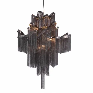 Подвесная люстра Ava Chain Atlantis Chandelier Black