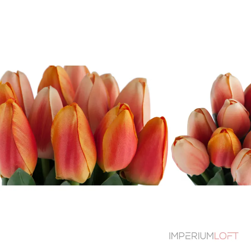 Декоративный искусственный цветок Fire Tulips от ImperiumLoft Декоративный искусственный цветок Fire Tulips от ImperiumLoft