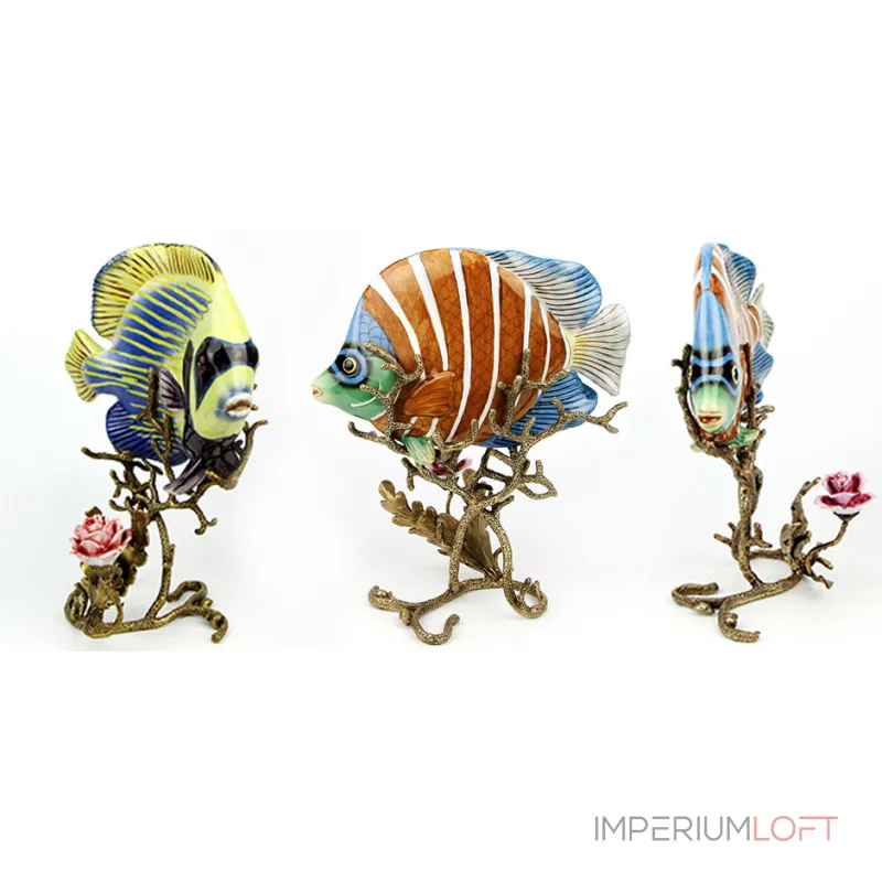 Статуэтка рыба coral fish II от ImperiumLoft Статуэтка рыба coral fish II от ImperiumLoft
