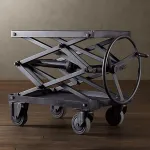 Industrial Scissor Lift Table Iron Restoration Hardware от ImperiumLoft