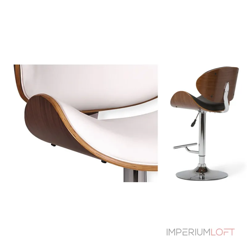 Барный стул Lounge Bar Stool белый от ImperiumLoft Барный стул Lounge Bar Stool белый от ImperiumLoft