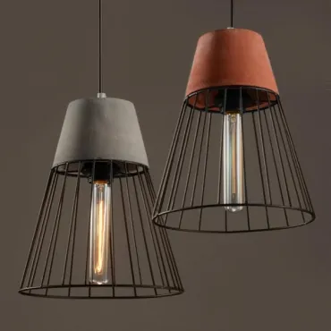 Подвесной светильник Cement Droplight Pendant Light cone