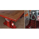 Большой рабочий стол Monika Idustrial Desk  от ImperiumLoft