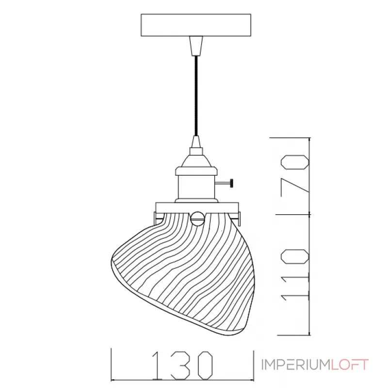 Потолочный светильник Loft Sea Shell от ImperiumLoft Потолочный светильник Loft Sea Shell от ImperiumLoft