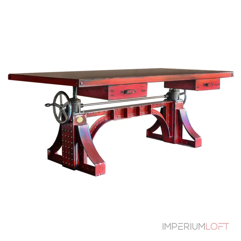Большой рабочий стол Monika Idustrial Desk  от ImperiumLoft