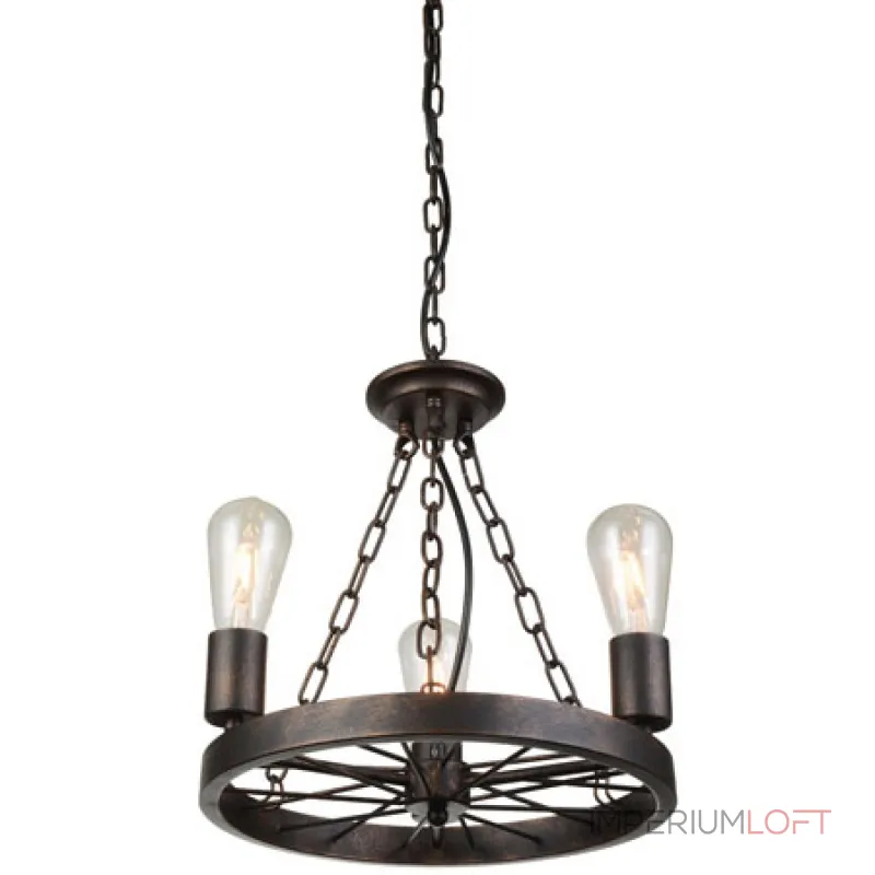 Подвесная люстра Loft Wheel Pendant 3 Подвесная люстра Loft Wheel Pendant 3