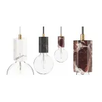 Подвесной светильник MARMOR TROM Nero designed		 in 2015 от ImperiumLoft