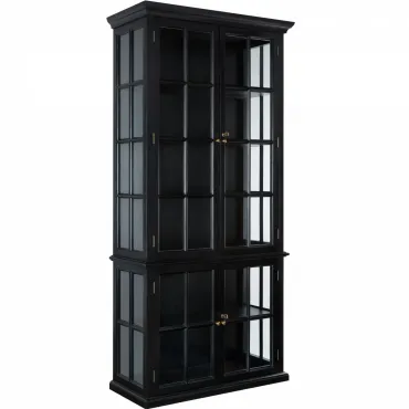 Шкаф-витрина French black