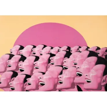 Картина Yue Minjun №39