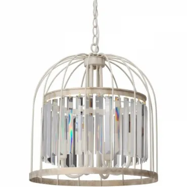 Подвесная люстра Birdcage Chandelier Fountain White