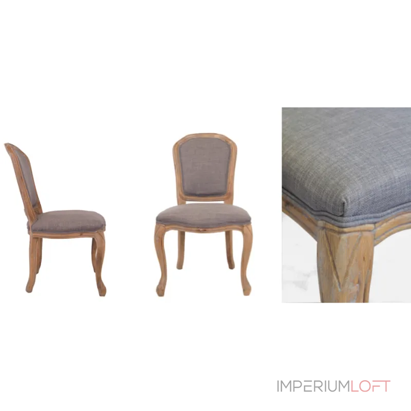 Стул French chairs Provence Neman Grey Chair от ImperiumLoft