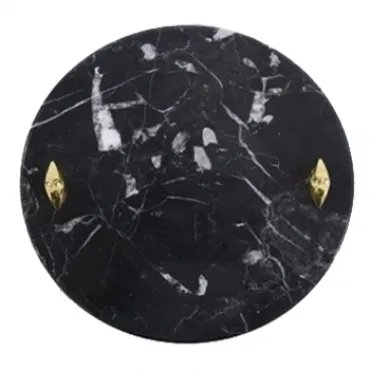 Поднос ACOLYTE ENTERTAINING PLATTER MARBLE & BRONZE