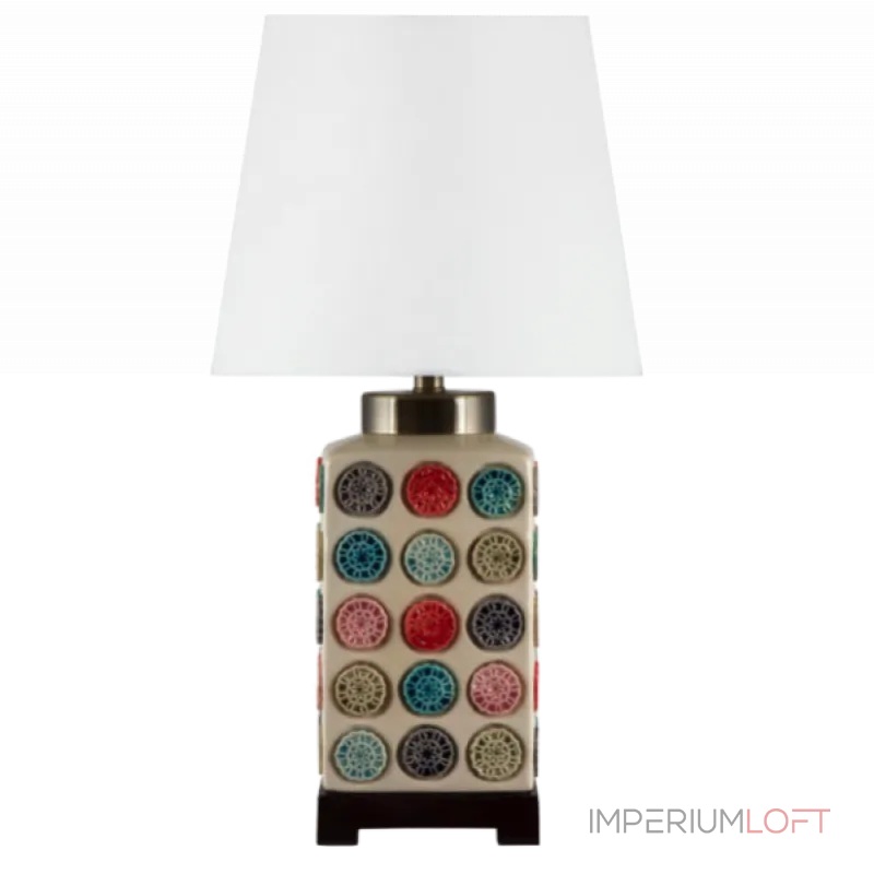 Настольная лампа Caramel Colored Square от ImperiumLoft Настольная лампа Caramel Colored Square от ImperiumLoft