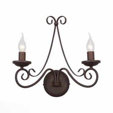 Подвесной светильник Half Ring black leather 60