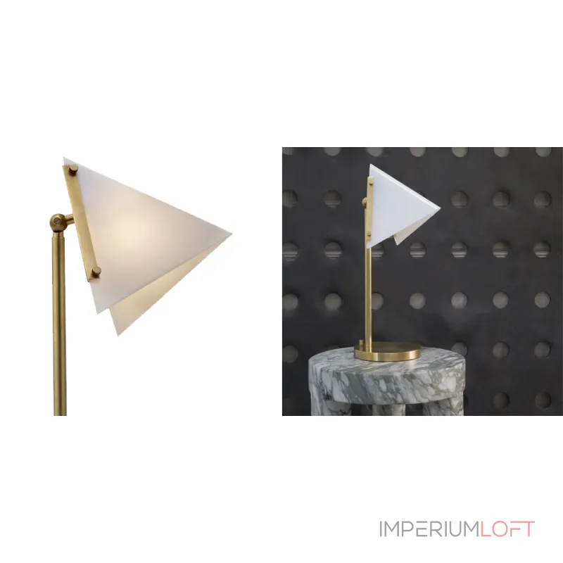 Настольная лампа FORMA ROUND BASE TABLE LAMP Brass от ImperiumLoft Настольная лампа FORMA ROUND BASE TABLE LAMP Brass от ImperiumLoft