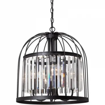 Подвесная люстра Birdcage Chandelier Fountain Black