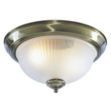 Потолочный светильник Flush Mount Ceiling Light antic milky glass