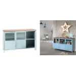 Буфет Industrial Rust Blue Chest от ImperiumLoft