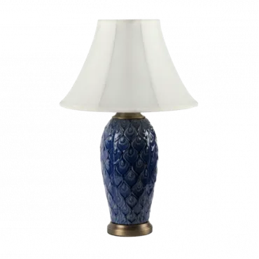 Настольная лампа Peacock Feathers