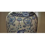 Настольная лампа Синий орнамент от ImperiumLoft