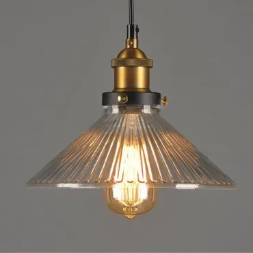 Подвесной светильник Loft Clear Glass Wibe Pendant