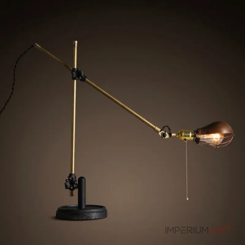 Настольный светильник Steampunk Extension Pole Table 2 от ImperiumLoft Настольный светильник Steampunk Extension Pole Table 2 от ImperiumLoft