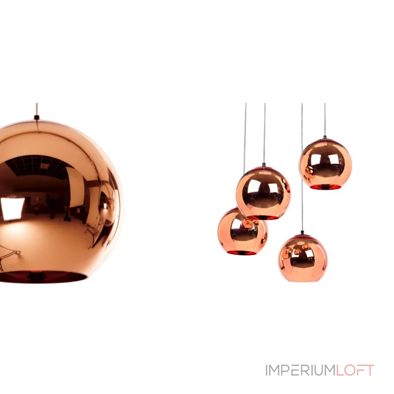 Подвесной светильник Copper Shade D25 от ImperiumLoft