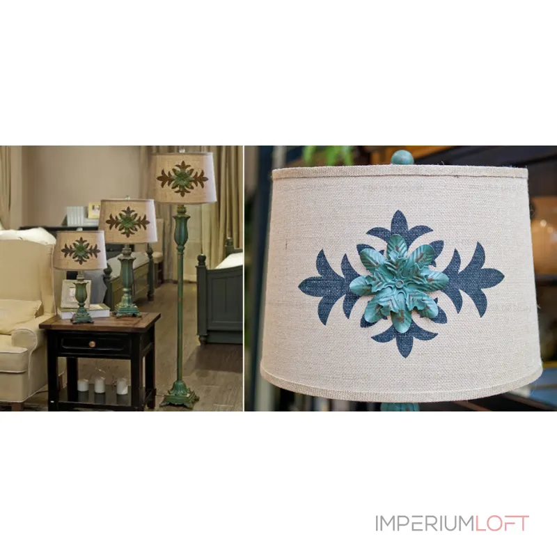 Торшер Cross Ornament Provence floor lamp от ImperiumLoft Торшер Cross Ornament Provence floor lamp от ImperiumLoft