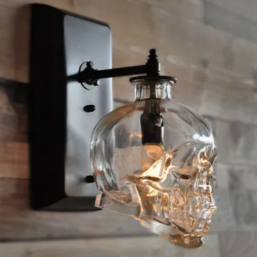 Бра Череп Glass Skull